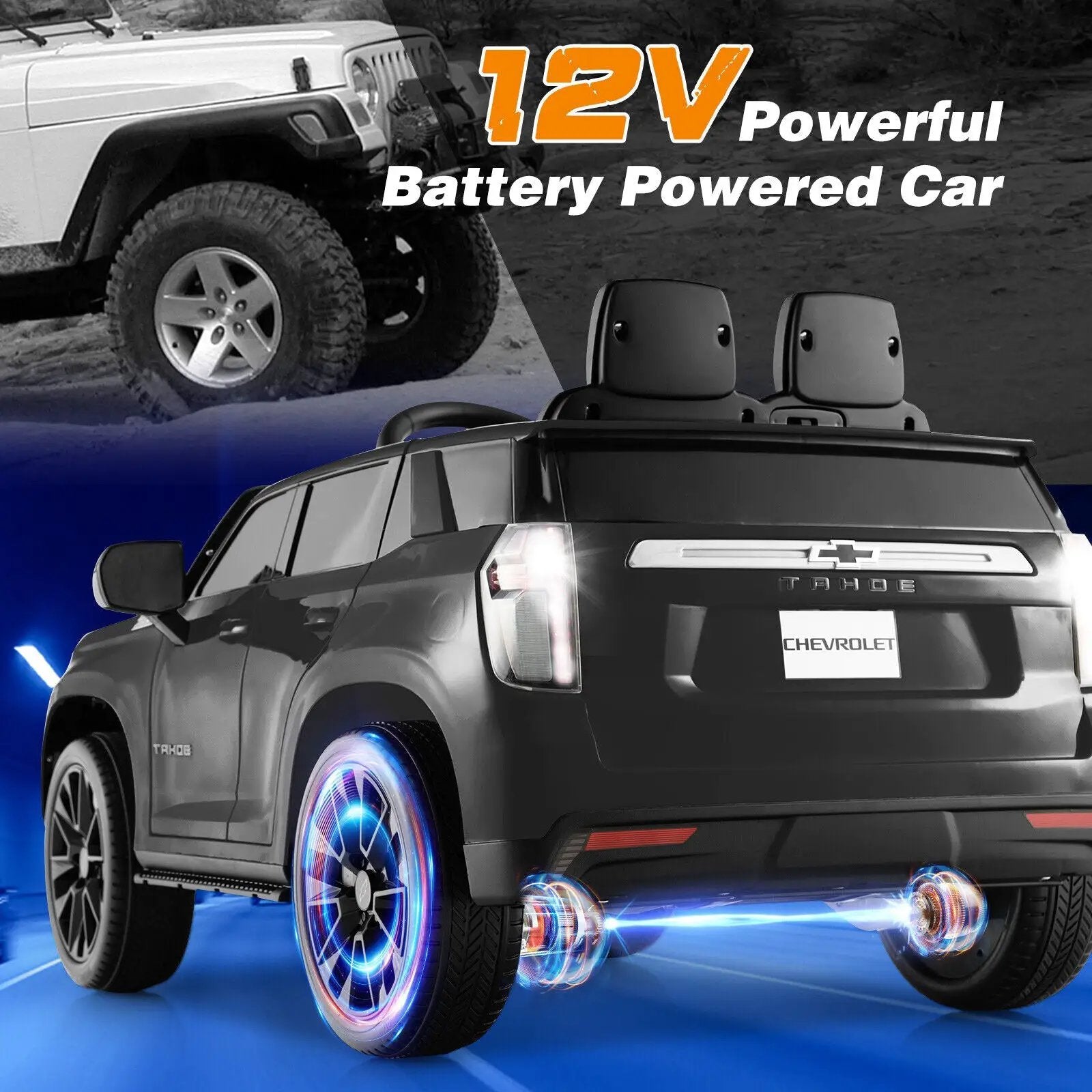 12V Kids Ride on Car with 2.4G Remote Control by DirectDeals