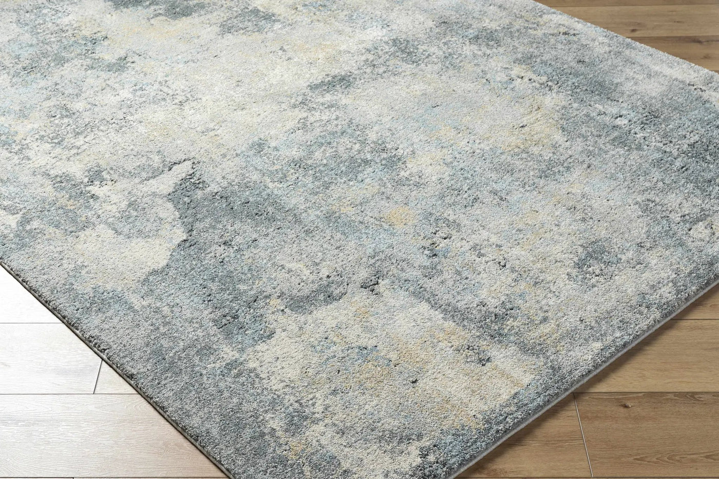 Adsila Teal Blue Thick Luxe Rug by Boutique Rugs