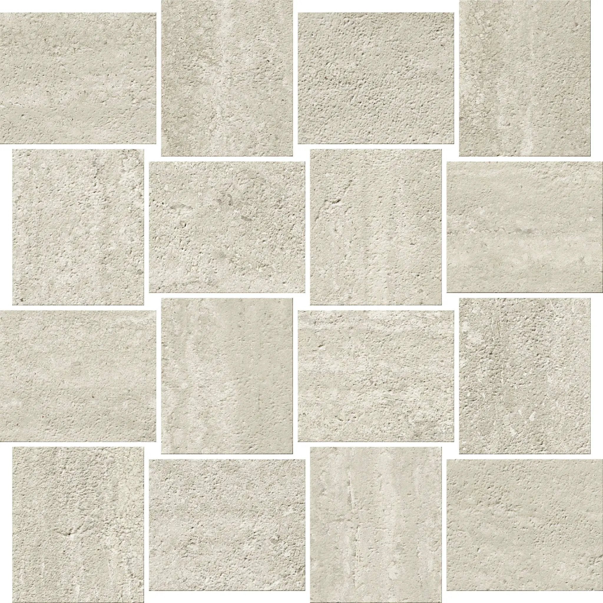 Trail Vein Cut Grey Bullnose Travertine Look Porcelain Moldings 3x24 by landmarkceramics