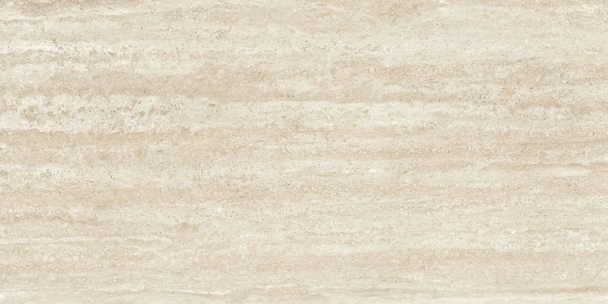 Trail Vein Cut Ivory Travertine Look Porcelain Tiles 24x48 by landmarkceramics
