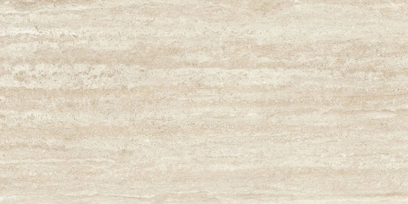 Trail Vein Cut Ivory Travertine Look Porcelain Tiles 24x48 by landmarkceramics