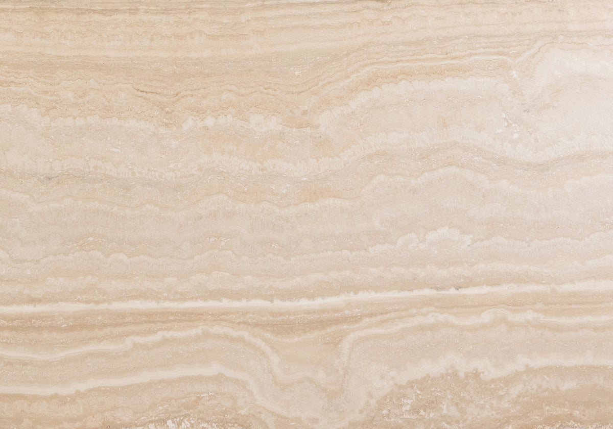 Travertino Classico Honed Travertine Slab Random 3/4