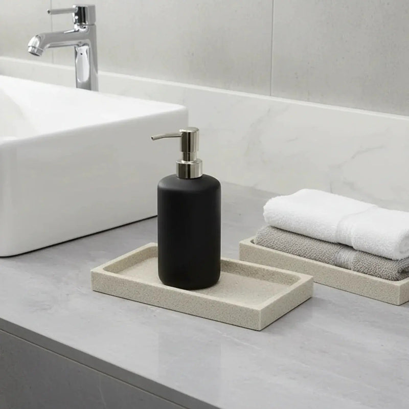 Tray - Bathroom Organizer White Small by House Of Avana