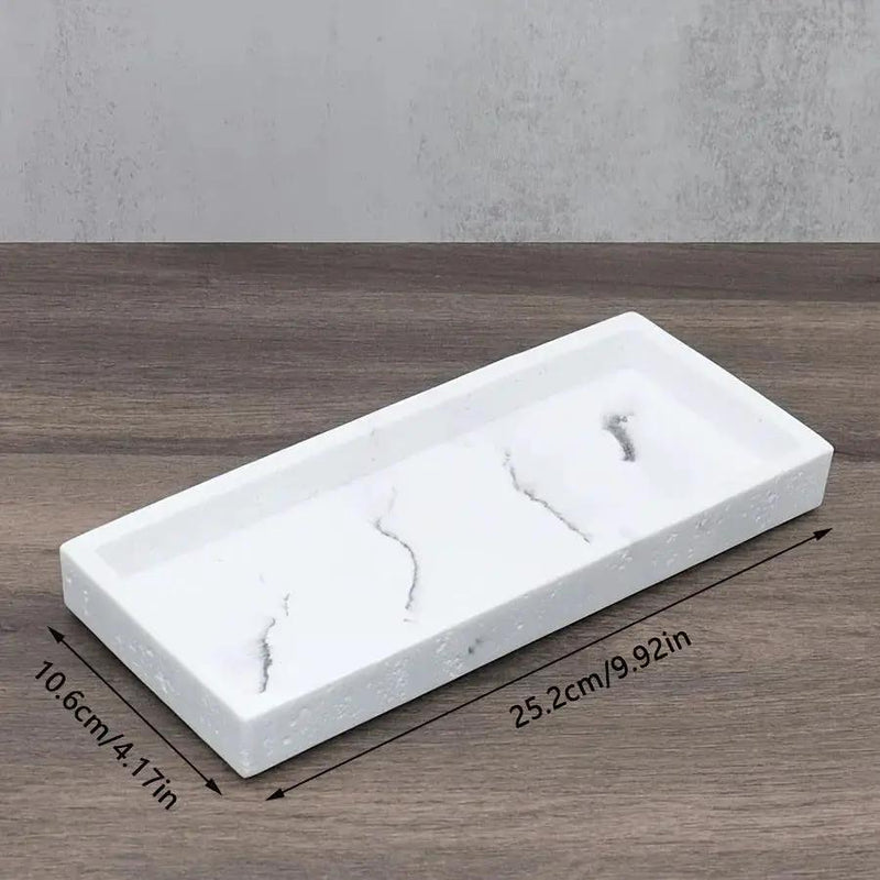 Tray - Decorative Marble Stone Small by House Of Avana