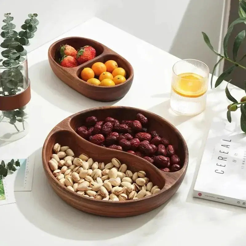 Tray - Storage Acacia Wood Small by House Of Avana