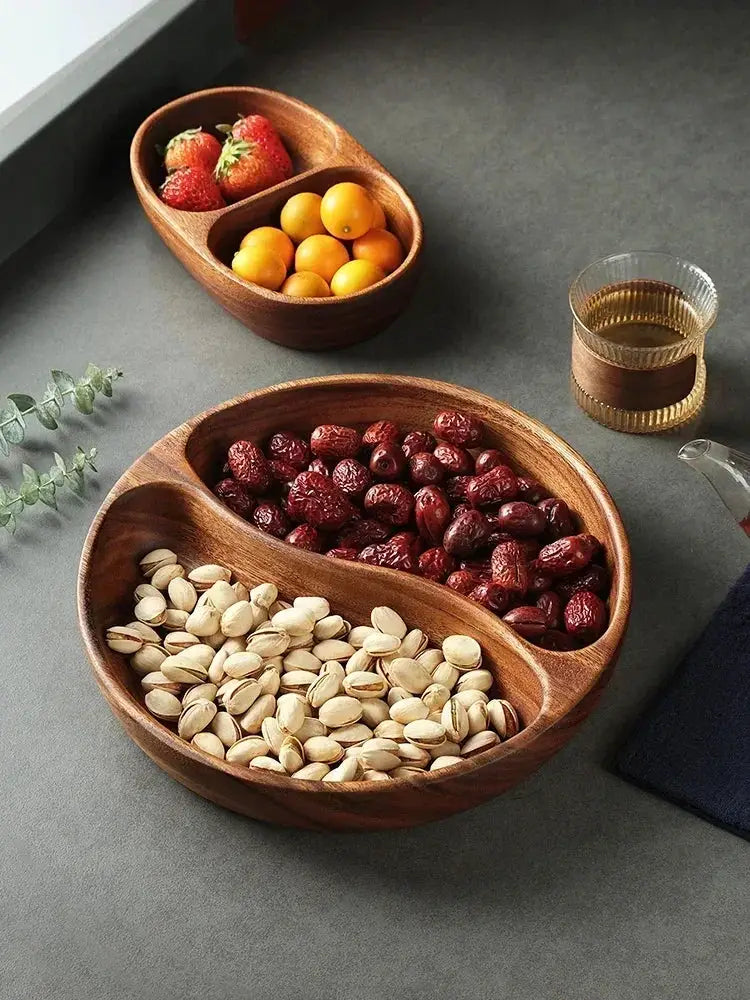 Tray - Storage Acacia Wood Small by House Of Avana