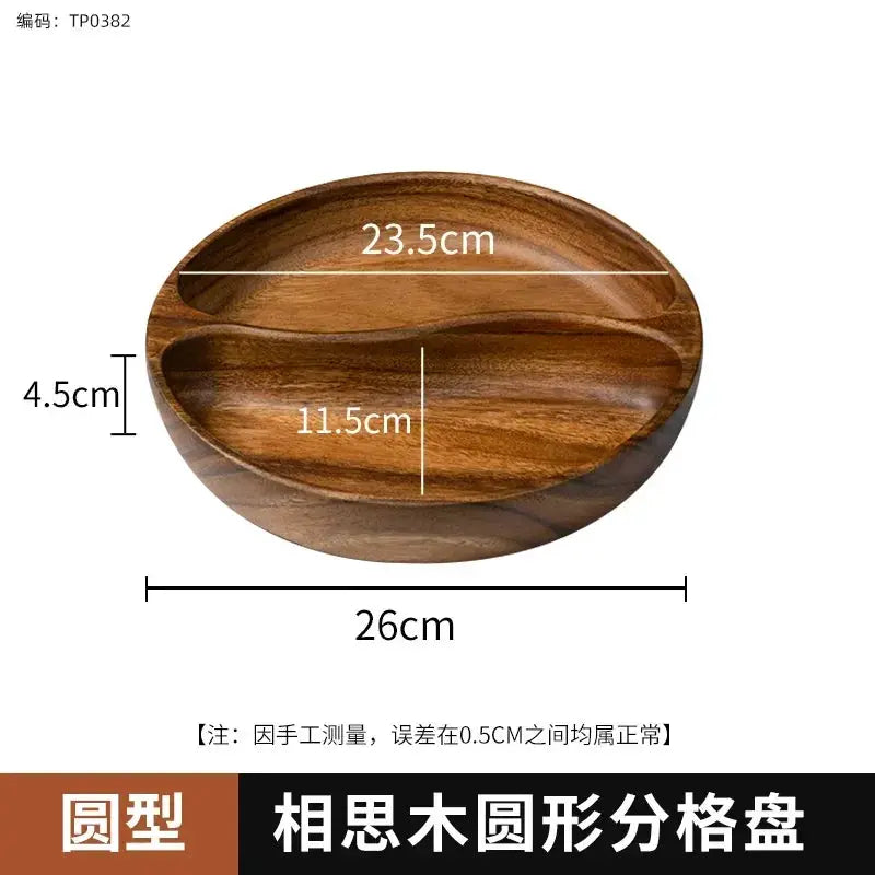 Tray - Storage Acacia Wood Small by House Of Avana