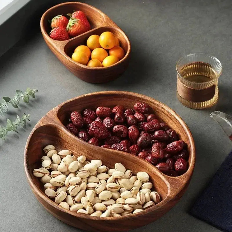 Tray - Storage Acacia Wood Small by House Of Avana