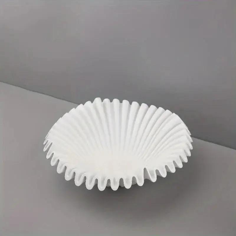 Tray - Wave Black Glass 2-Layer by House Of Avana