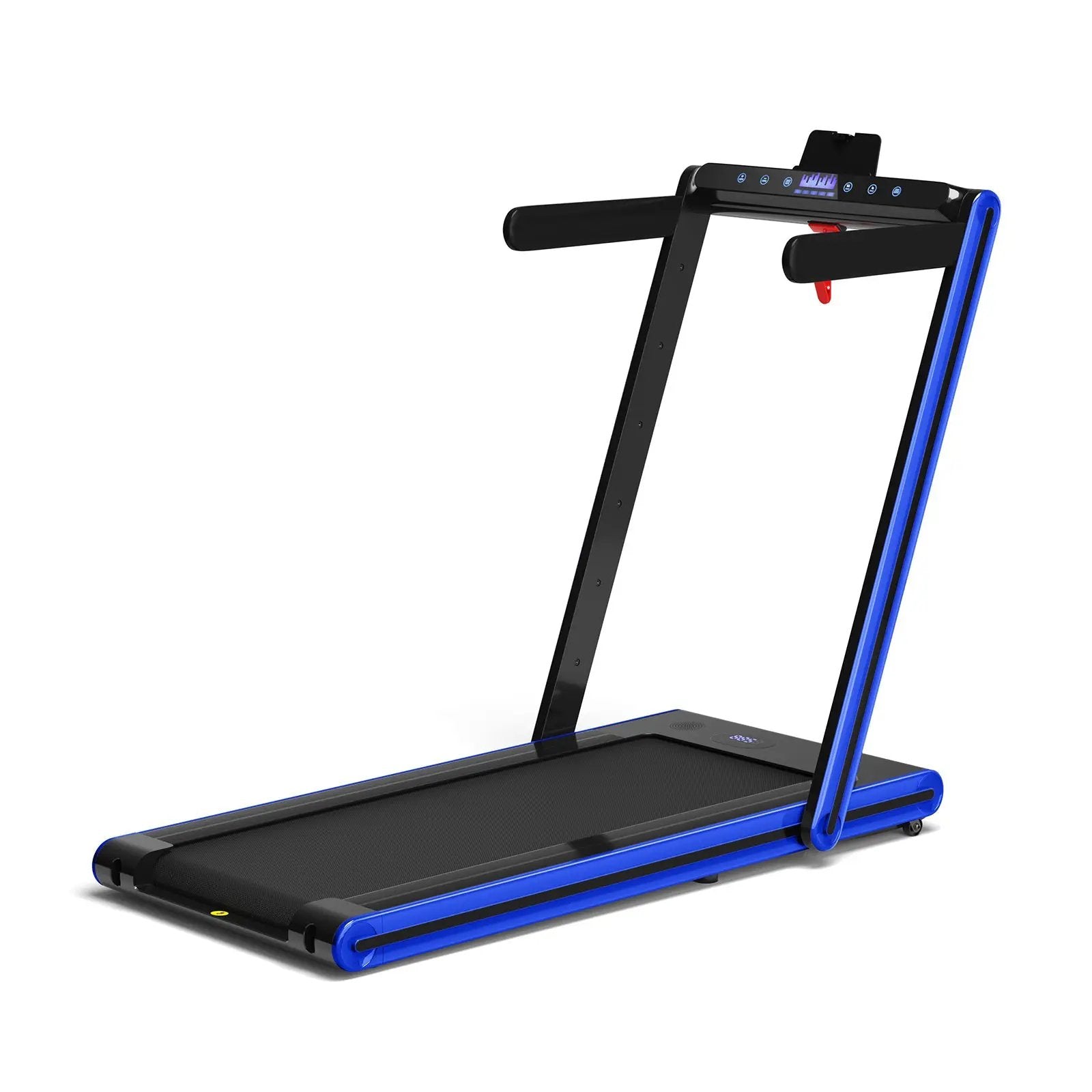 2-in-1 Folding Treadmill with Dual LED Display by DirectDeals