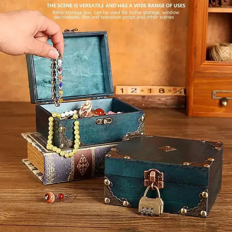 Treasure Box - Decorative Wooden Small by House Of Avana