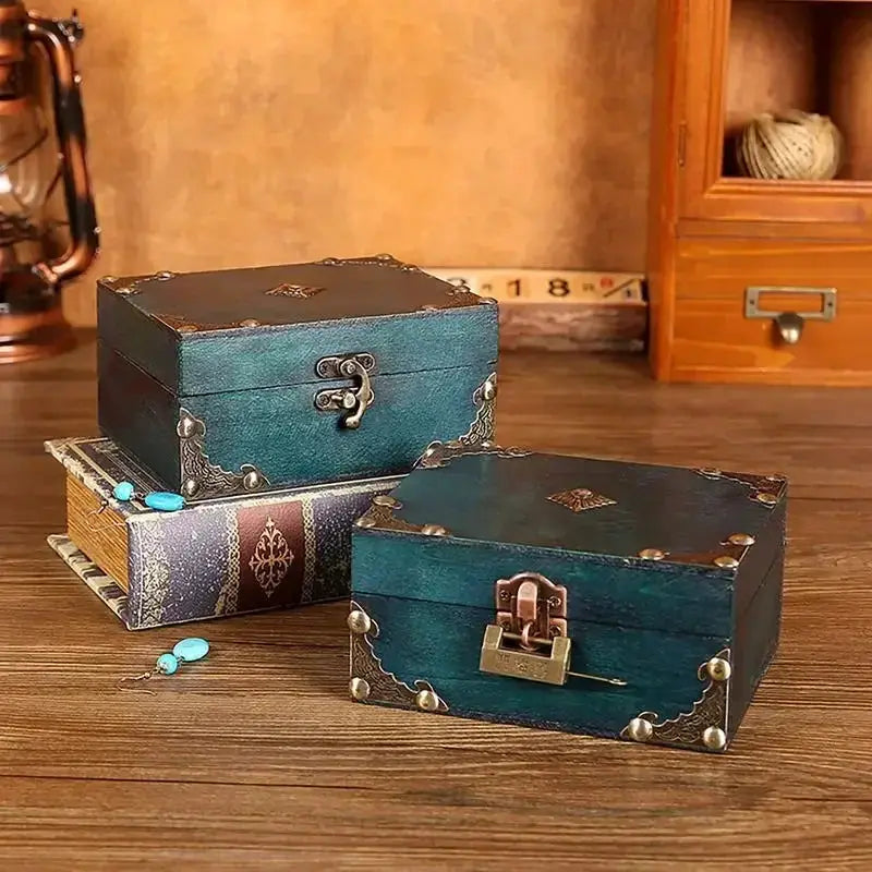 Treasure Box - Decorative Wooden Small by House Of Avana