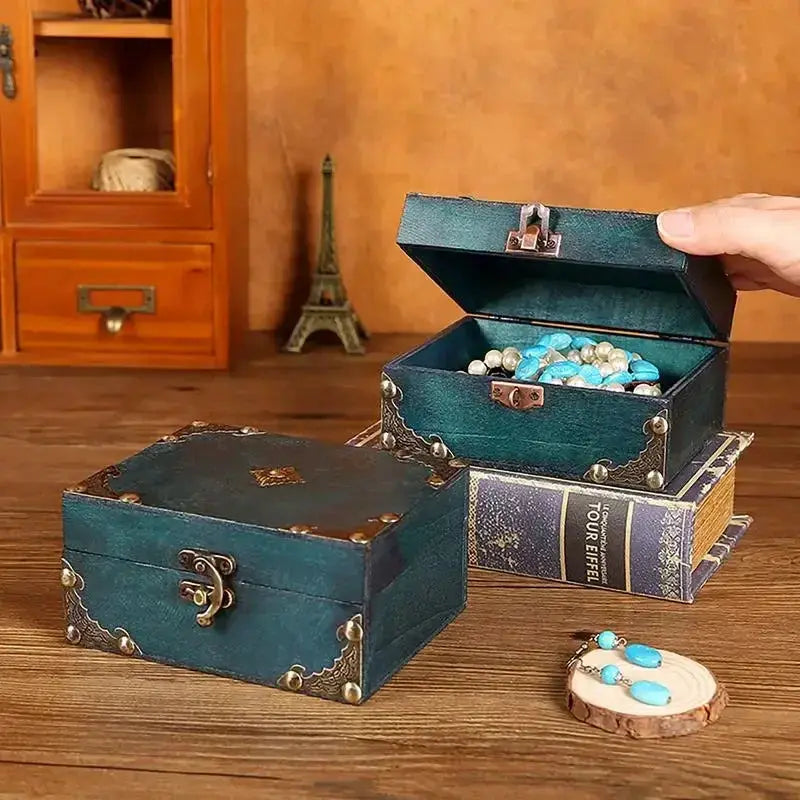 Treasure Box - Decorative Wooden Small by House Of Avana
