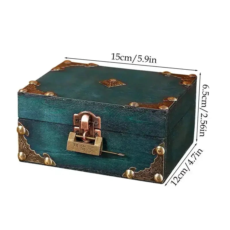 Treasure Box - Decorative Wooden Small by House Of Avana