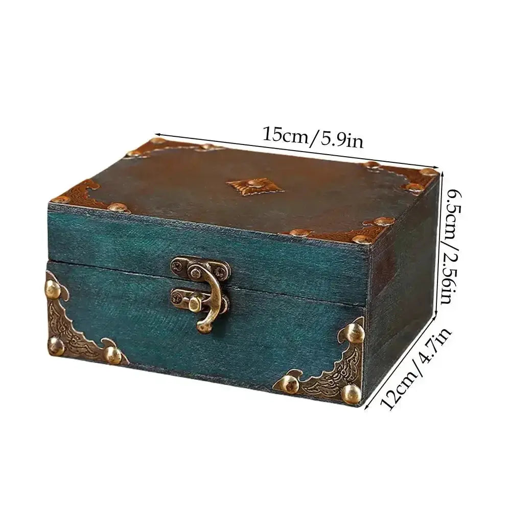 Treasure Box - Decorative Wooden Small by House Of Avana