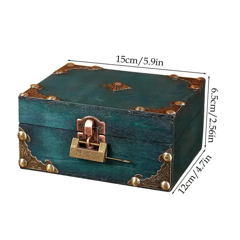 Treasure Box - Decorative Wooden Small by House Of Avana