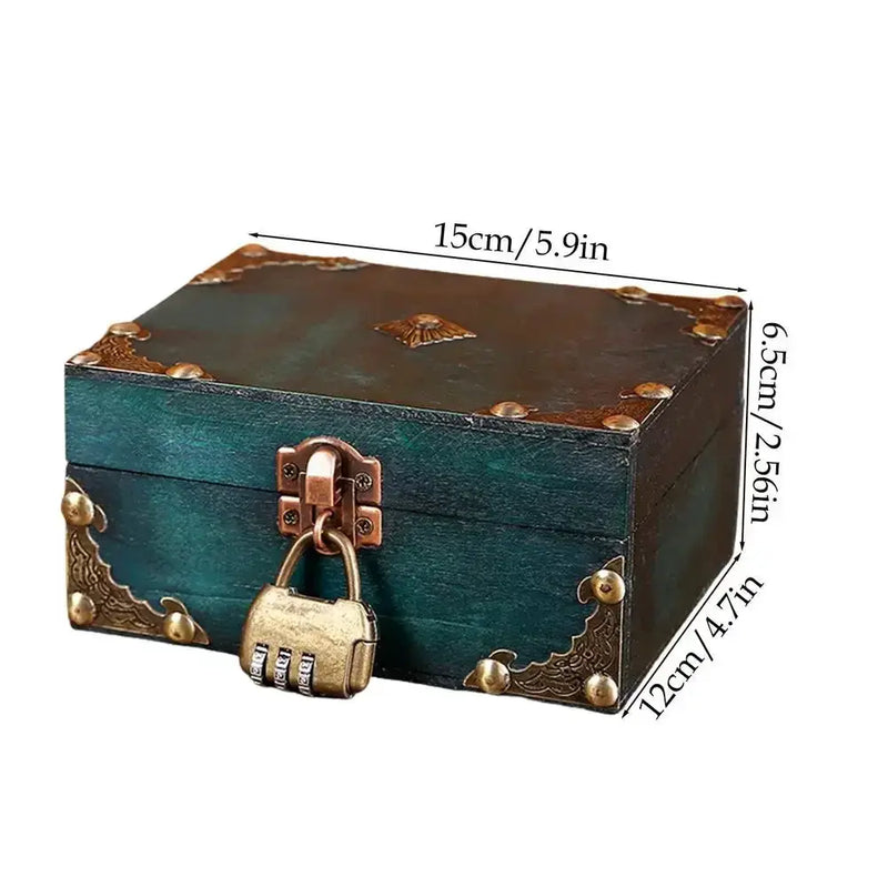 Treasure Box - Decorative Wooden Small by House Of Avana