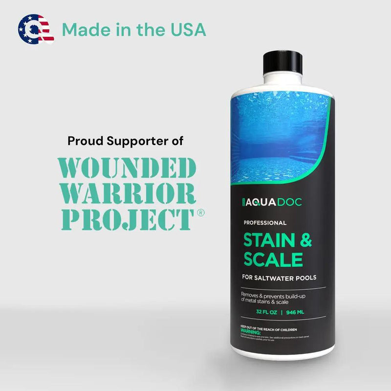 Stain and Scale Remover for Saltwater Pools by AquaDoc