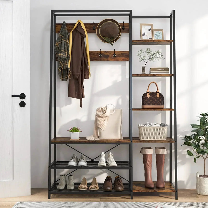 Hall Tree - Storage Wooden Bench by House Of Avana