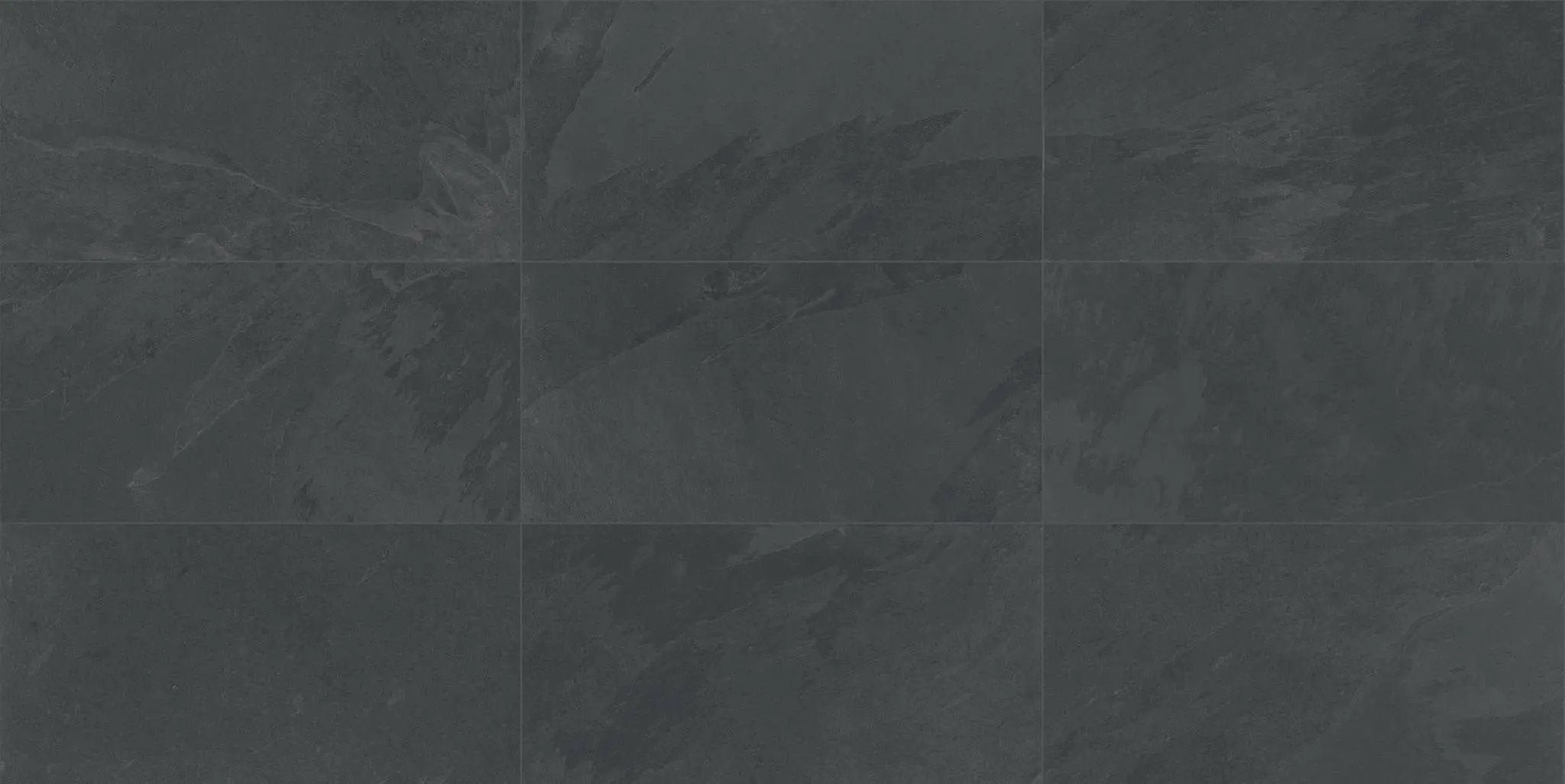 Trek Anthracite Cove Base Slate Look Porcelain 6x12 by landmarkceramics