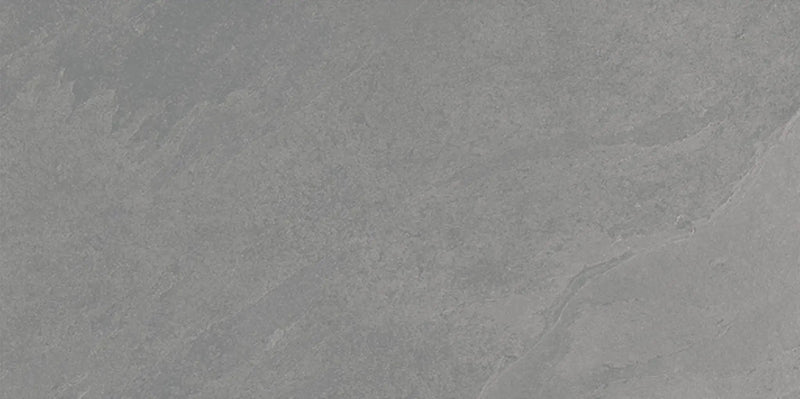 Trek Silver Slate Look Porcelain Tiles 12x24 by landmarkceramics