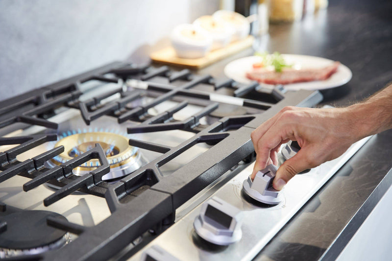36" Stainless Steel Tri-Ring Gas Cooktop Series | GLS36502, photo 10 of 10