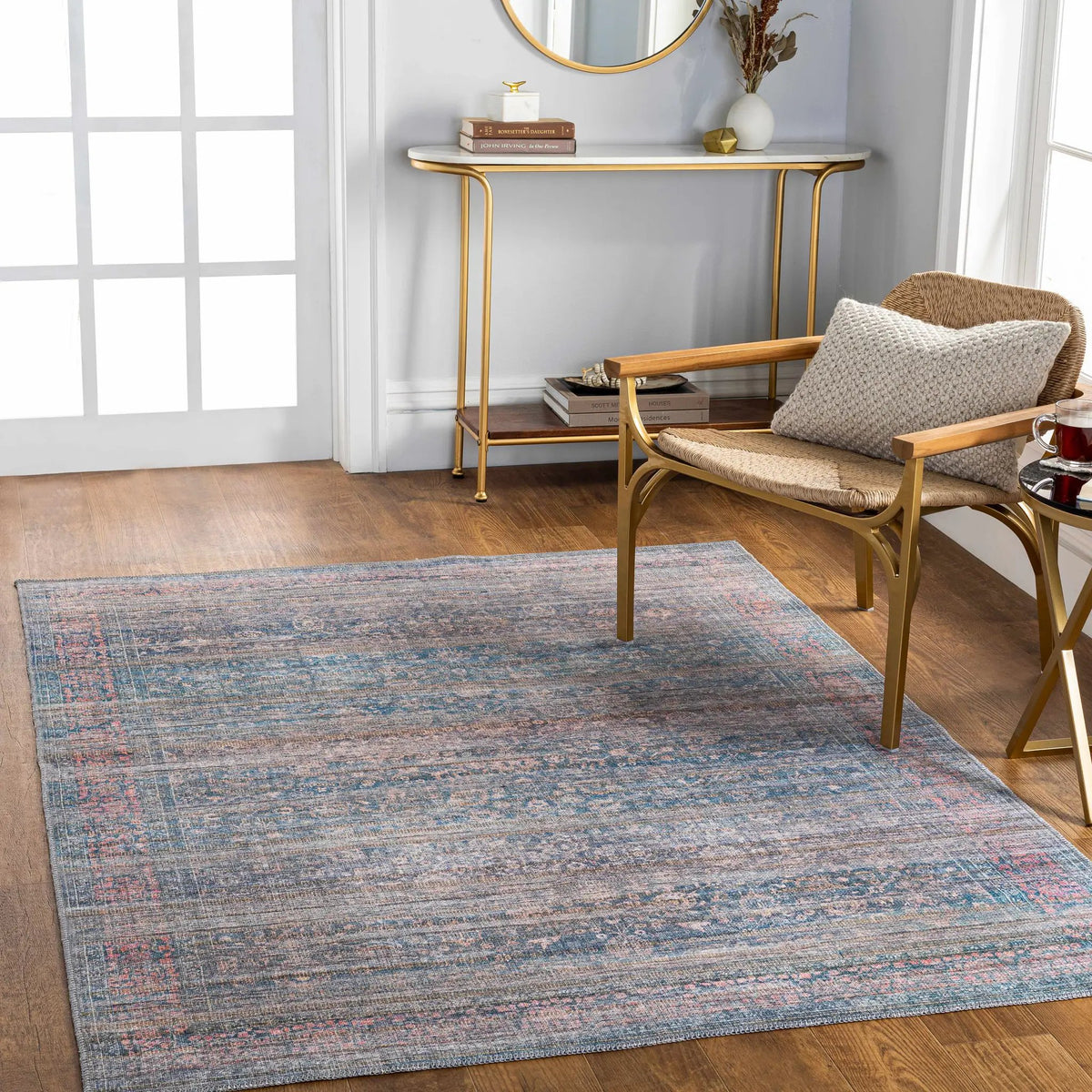 Troupsburg Washable Area Rug - Clearance, installed in a room