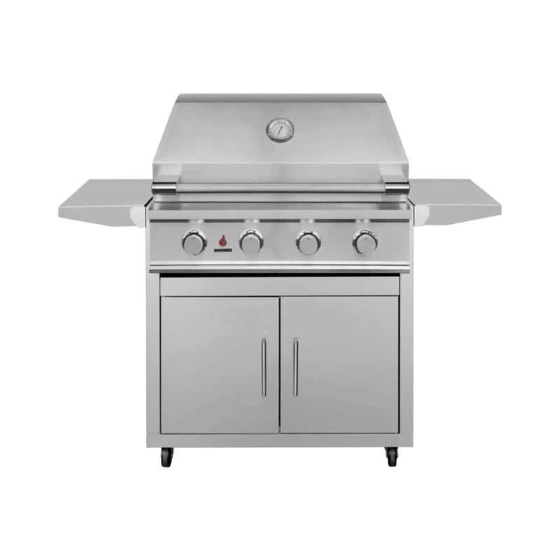 TrueFlame E-Series Stainless Steel Gas Freestanding Grill With Cart [TFE25/32] (SAK96473) by SAKSBY WHOLESALE