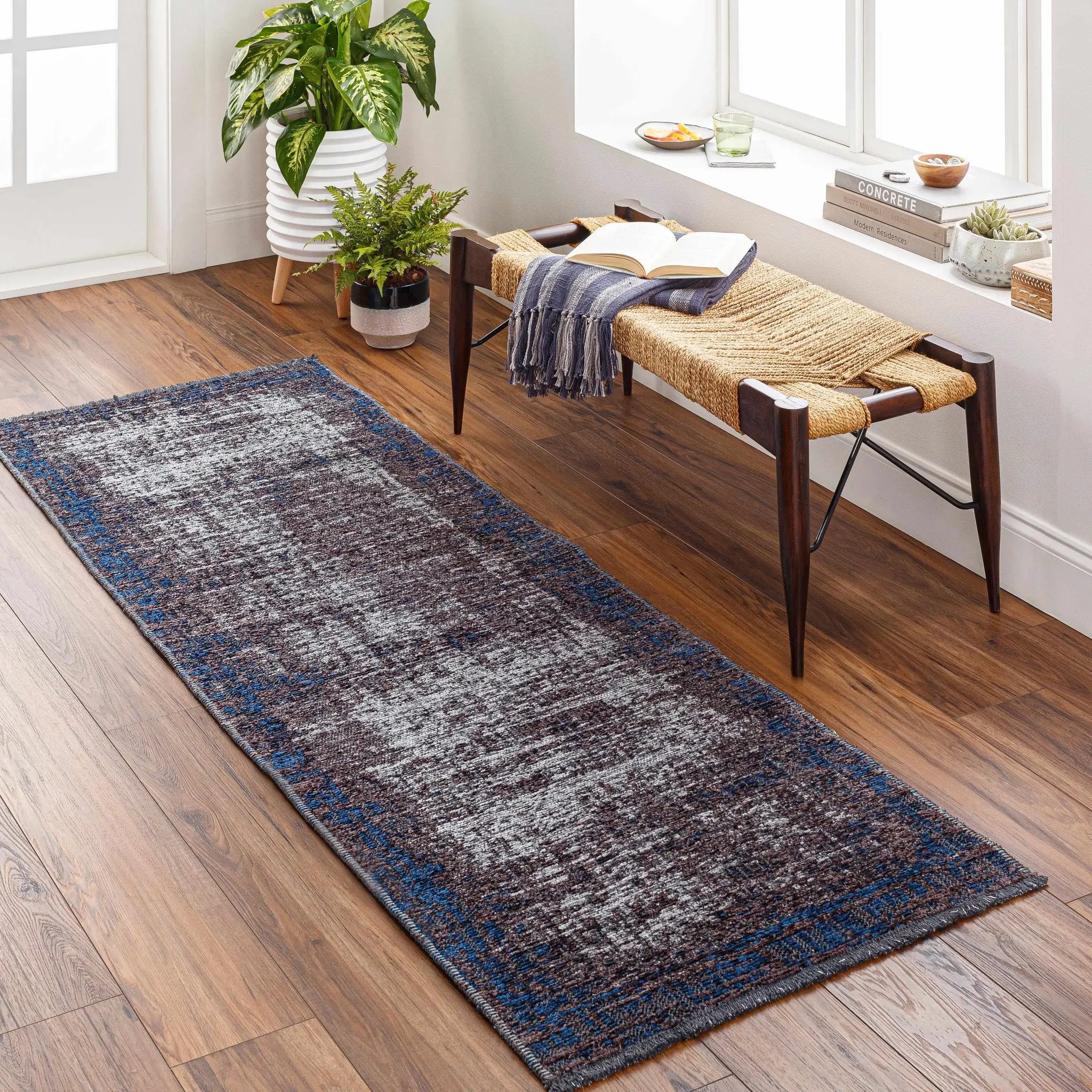 Binh Black Area Rug - Clearance by Boutique Rugs