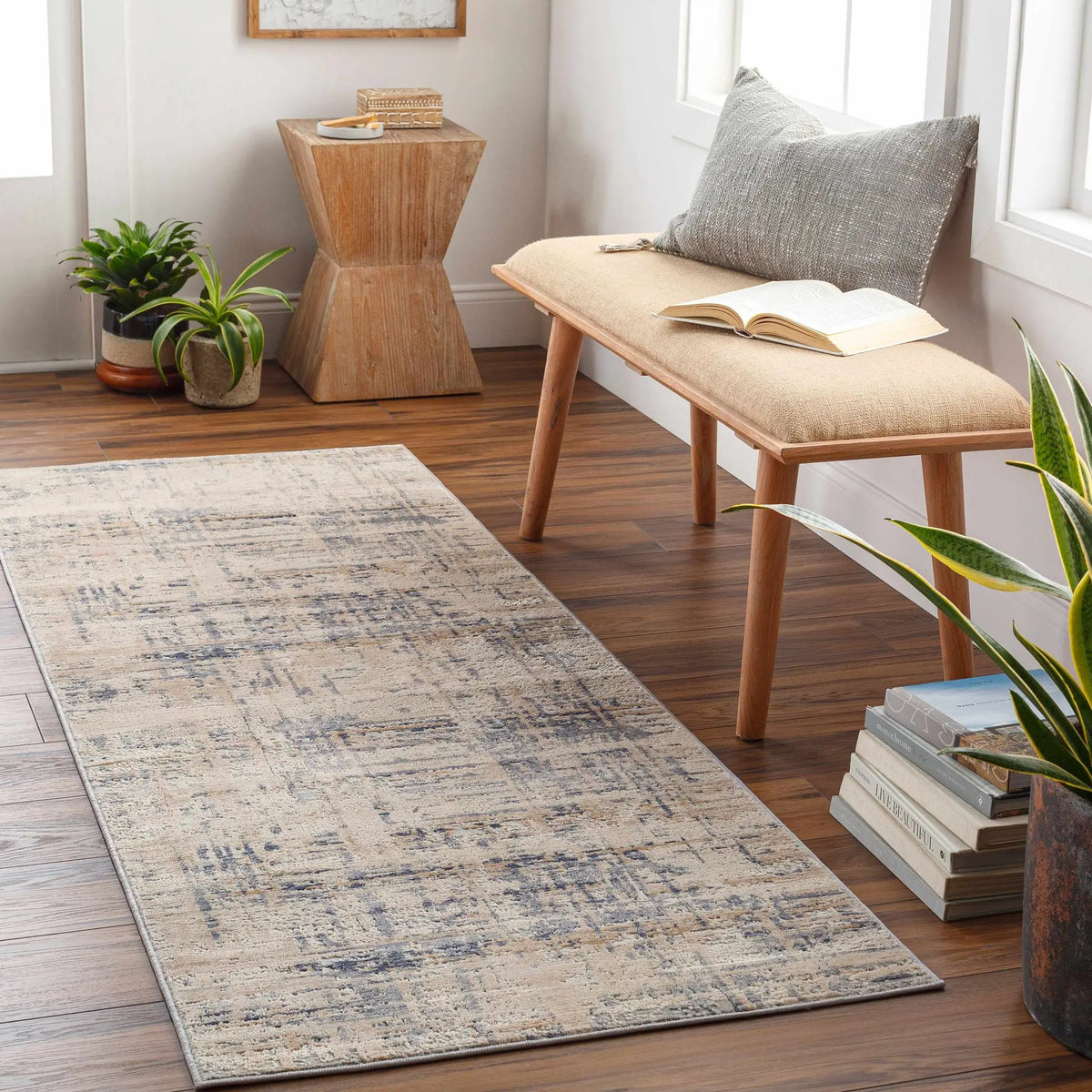 Tut Textured Luxe Rug - Clearance, installed in a room 4