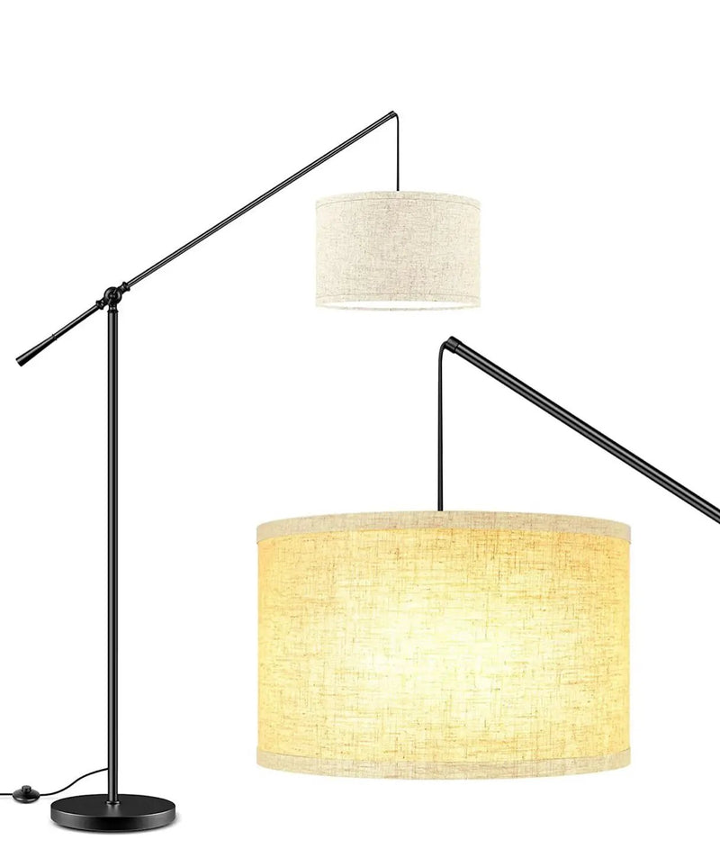 TubUSA- Arc Floor Lamp Hang - Large - with LED Bulb by Outdoor Solar Outlet