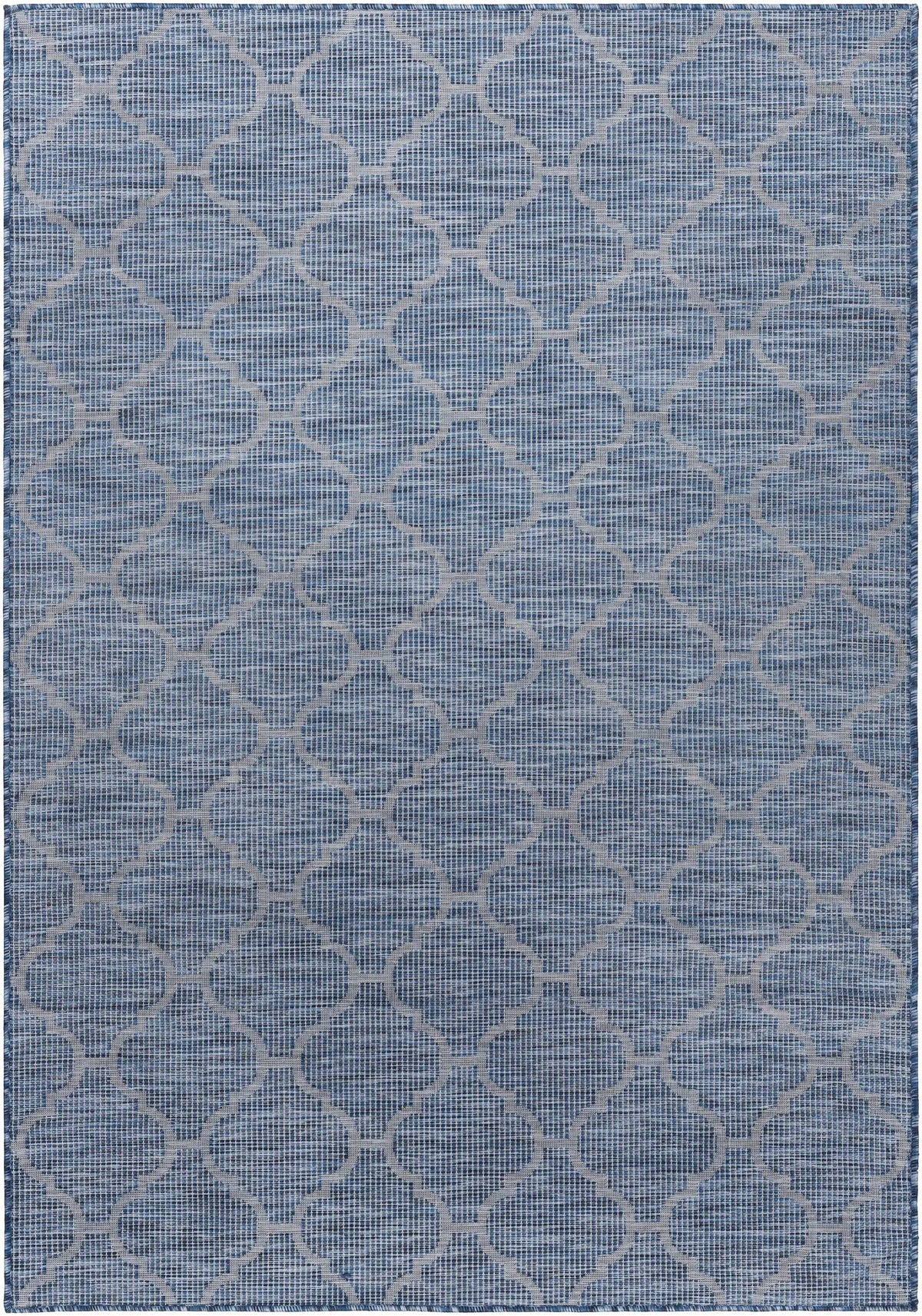 Blue Moolap Outdoor Rug - Clearance