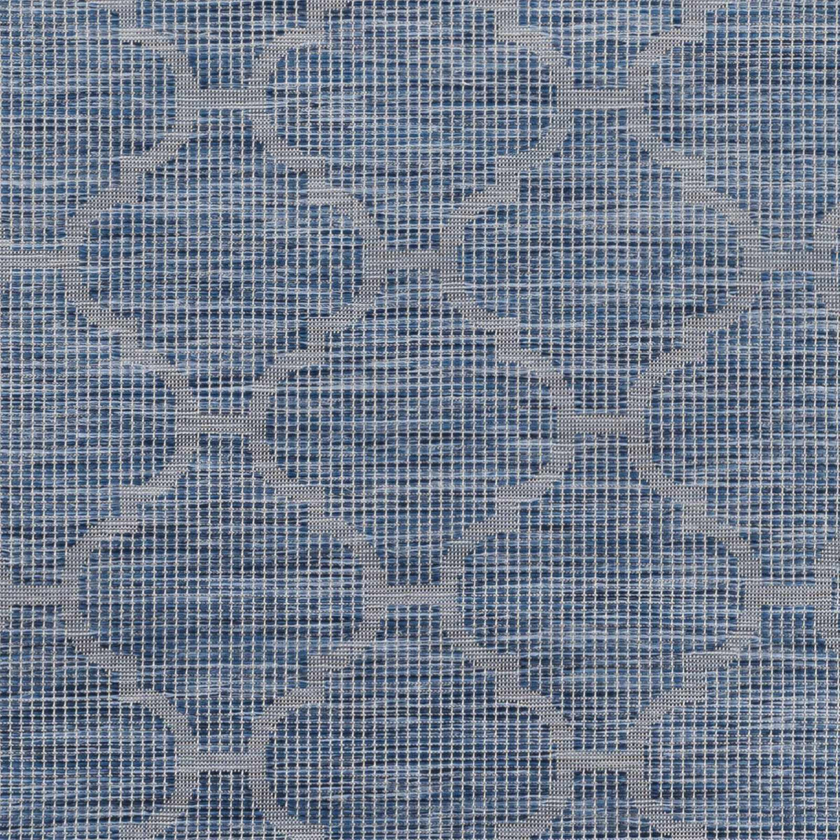 Blue Moolap Outdoor Rug - Clearance, sample swatch