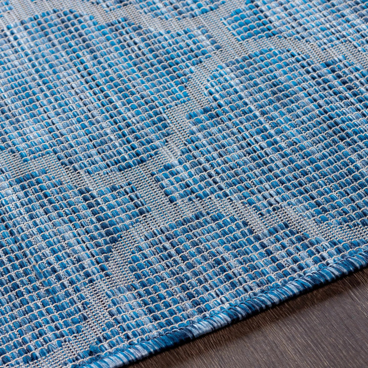 Blue Moolap Outdoor Rug - Clearance, photo 6 of 8