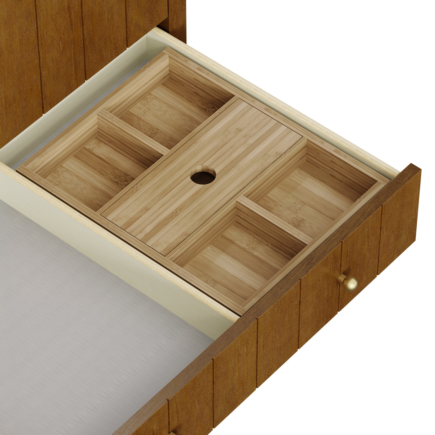 James Martin Hudson 30" Single Bathroom Vanity, Honey Oak, view 22