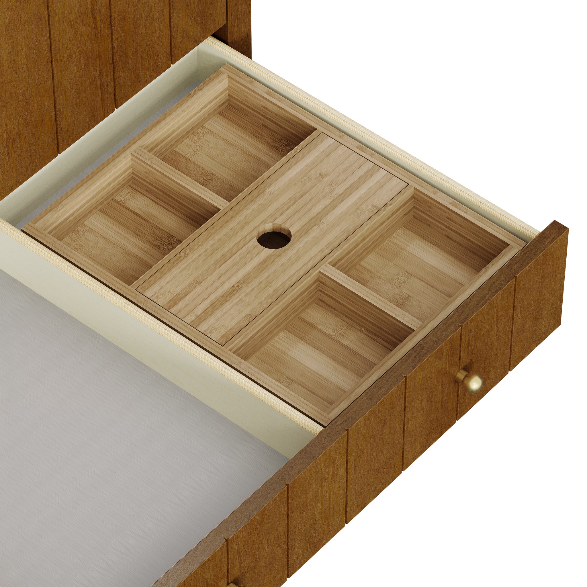 James Martin Hudson 30" Single Bathroom Vanity, Honey Oak, view 22