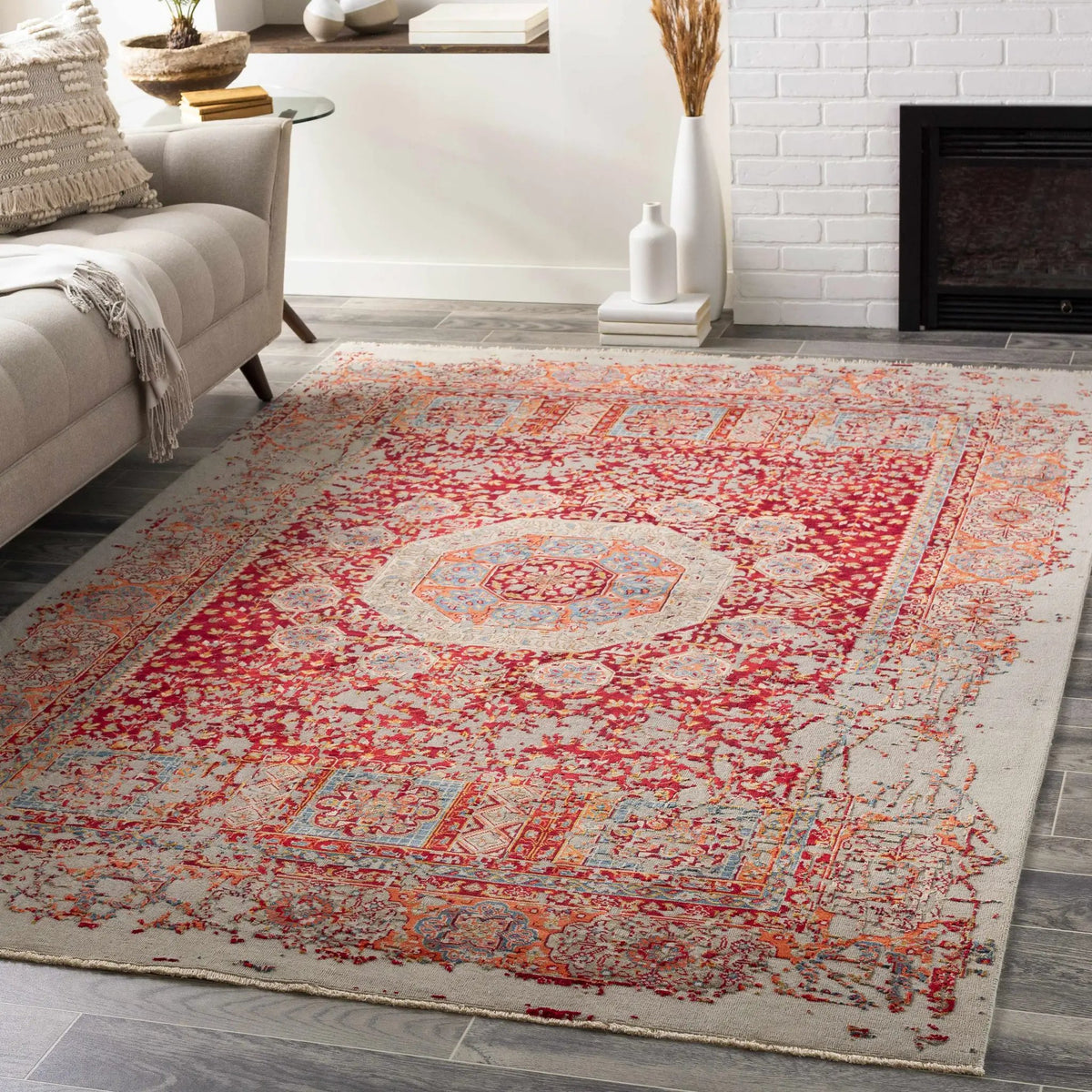 Tulare Clearance Rug - Clearance, installed in a room