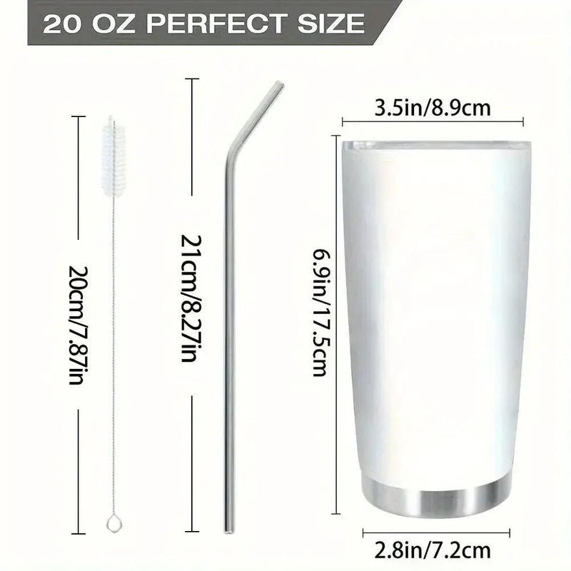 Tumbler - Reusable Stainless Steel 20oz by House Of Avana