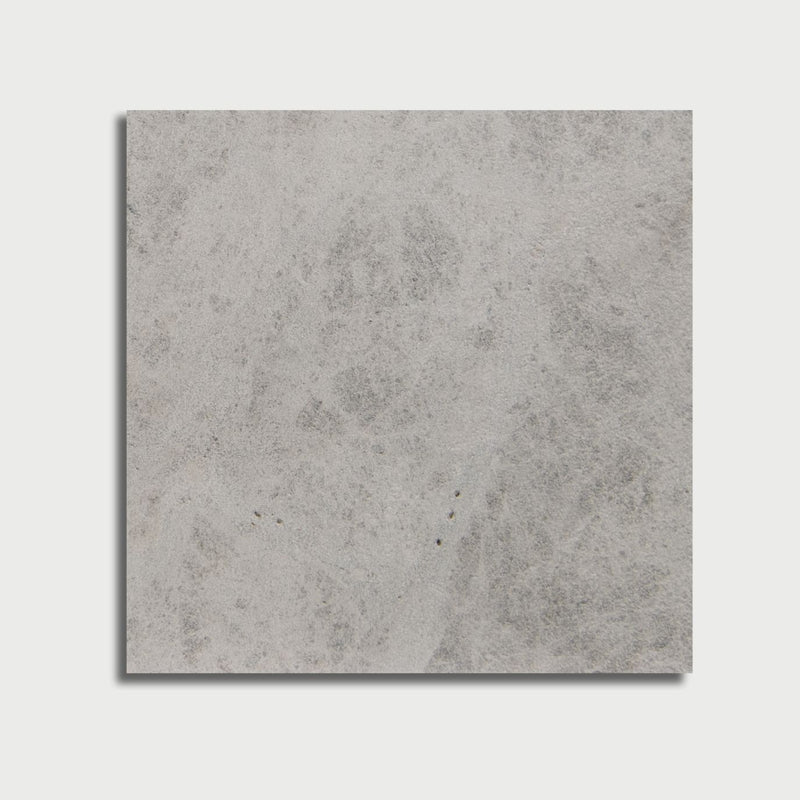 Tundra Grey Leather Marble Pavers 24x24 Marble Leather 24x24 Pavers