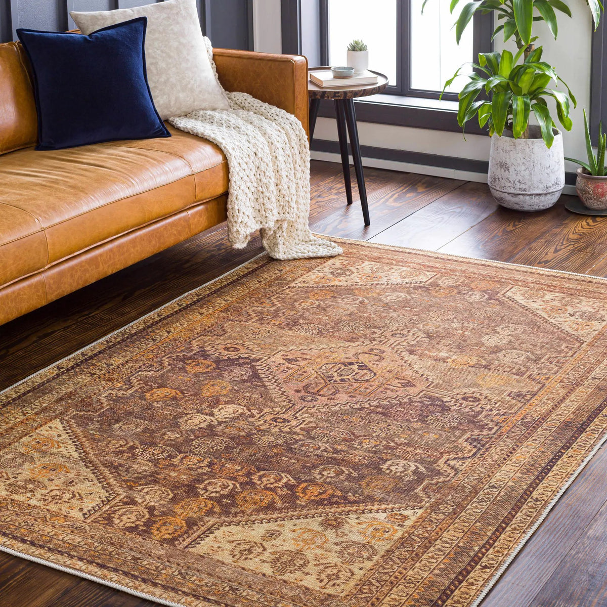 Tungao Washable Area Rug - Clearance, installed in a room
