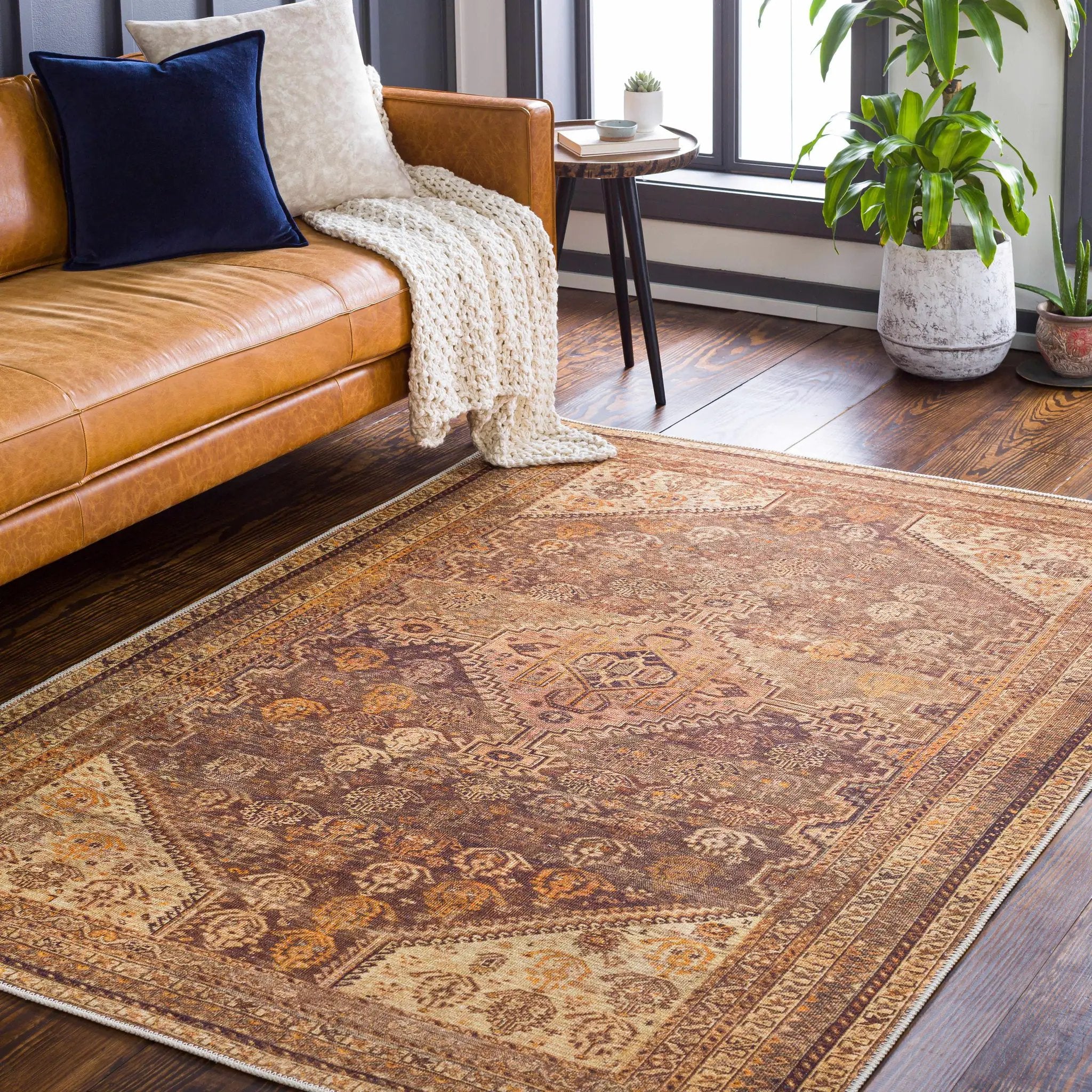 Tungao Washable Area Rug - Clearance by Boutique Rugs