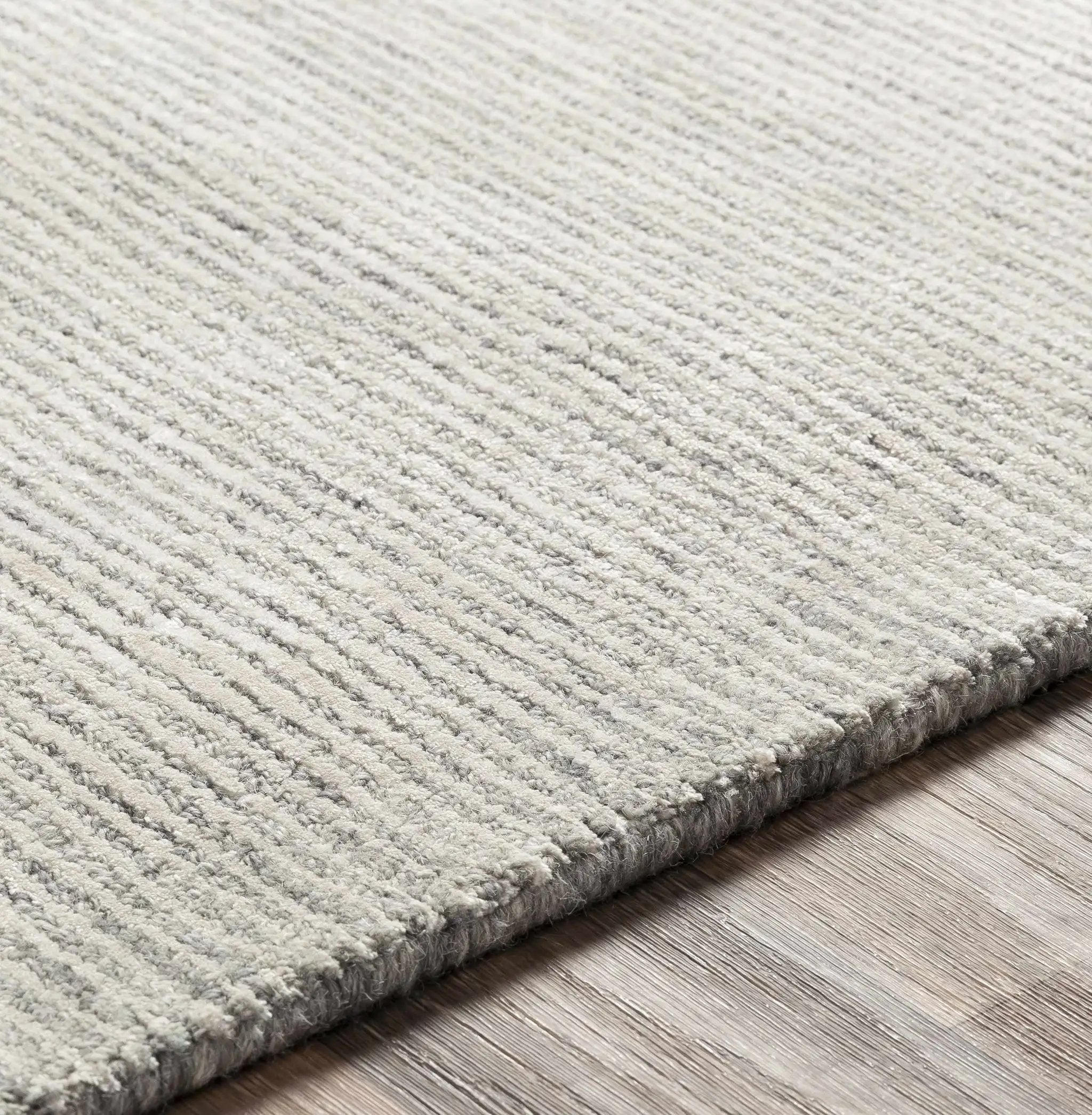 Orcas Hand Tufted Wool-Blend Rug - Aqua by Boutique Rugs