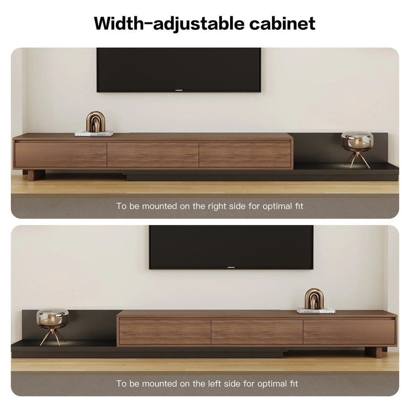 TV Cabinet - Adjustable Walnut Large, photo 10 of 34