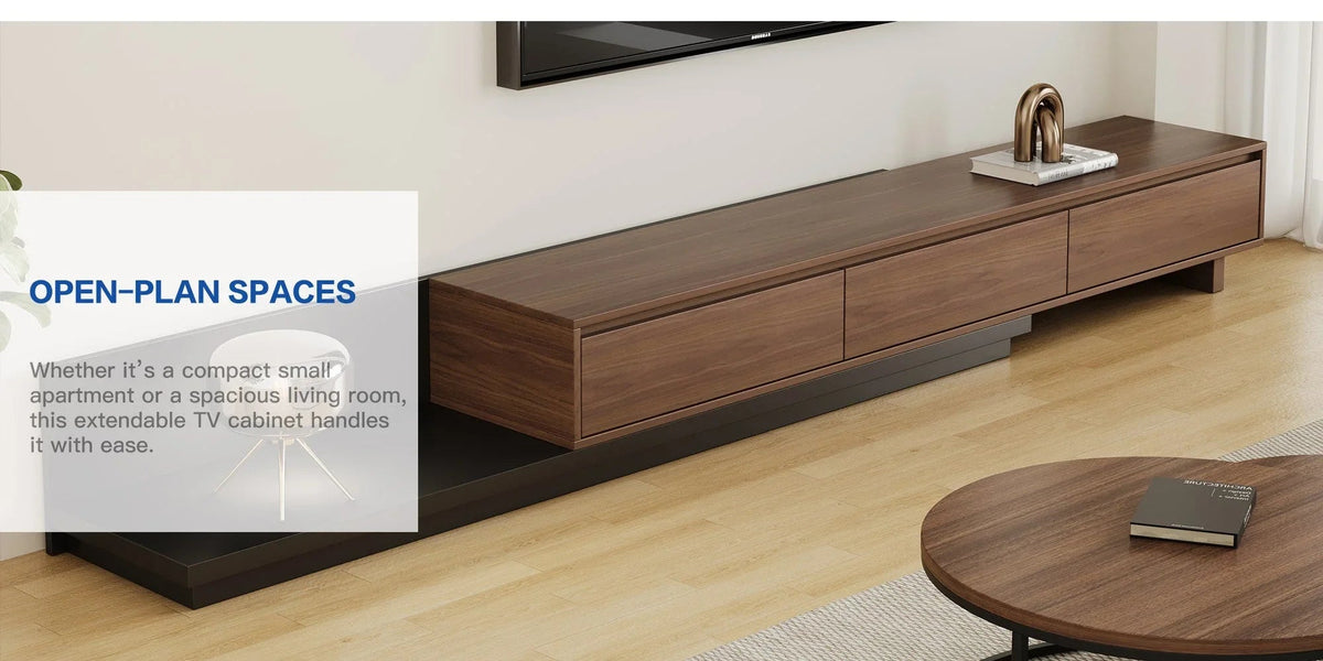 TV Cabinet - Adjustable Walnut Large, photo 32 of 34