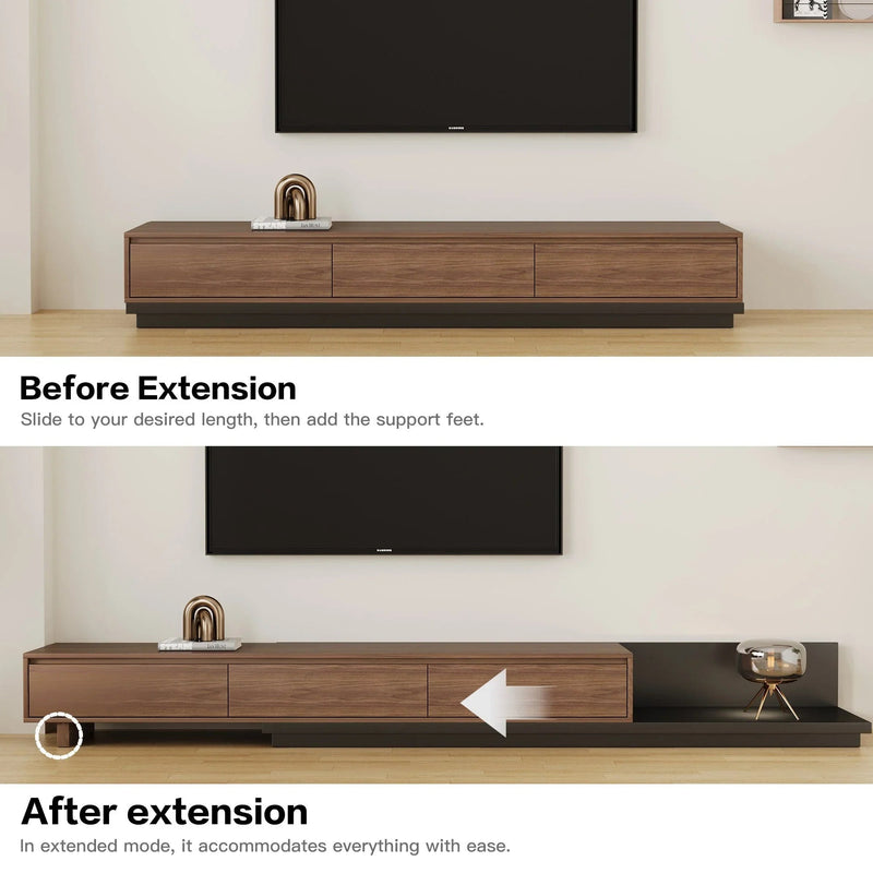TV Cabinet - Adjustable Walnut Large, photo 24 of 34