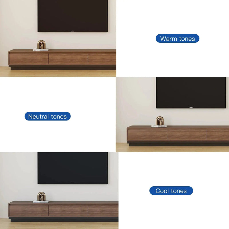 TV Cabinet - Adjustable Walnut Large by House Of Avana