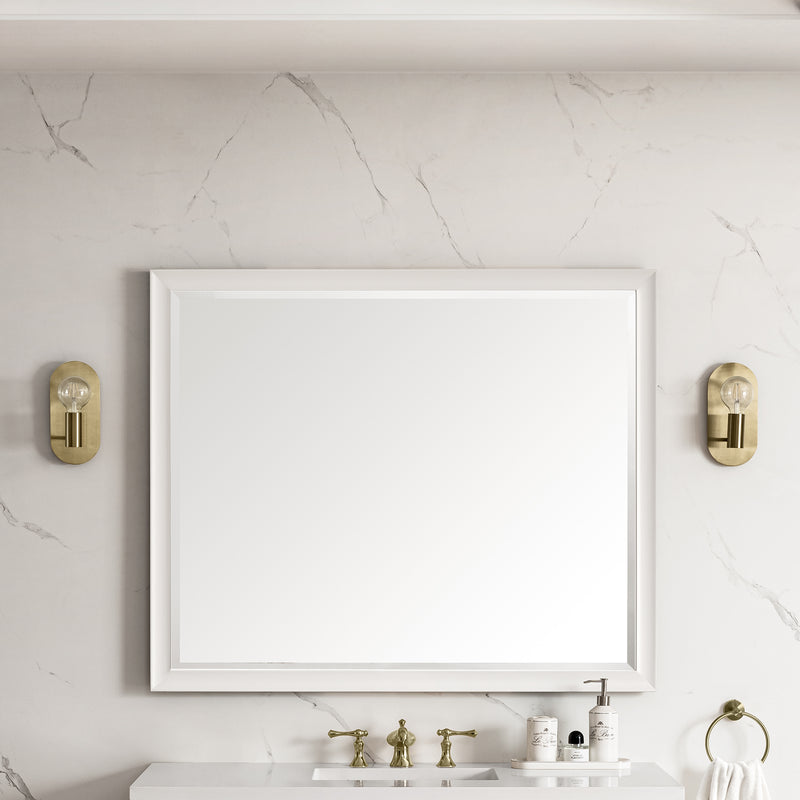 James Martin Glenbrooke 48" Mirror, Bright White, view 3