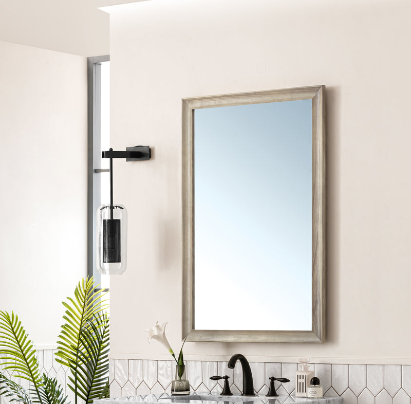 James Martin Glenbrooke 26" Mirror, Whitewashed Oak, view 5