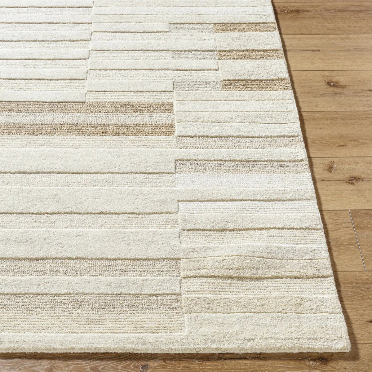 Tavia Broken-Striped Area Rug, photo 4 of 7