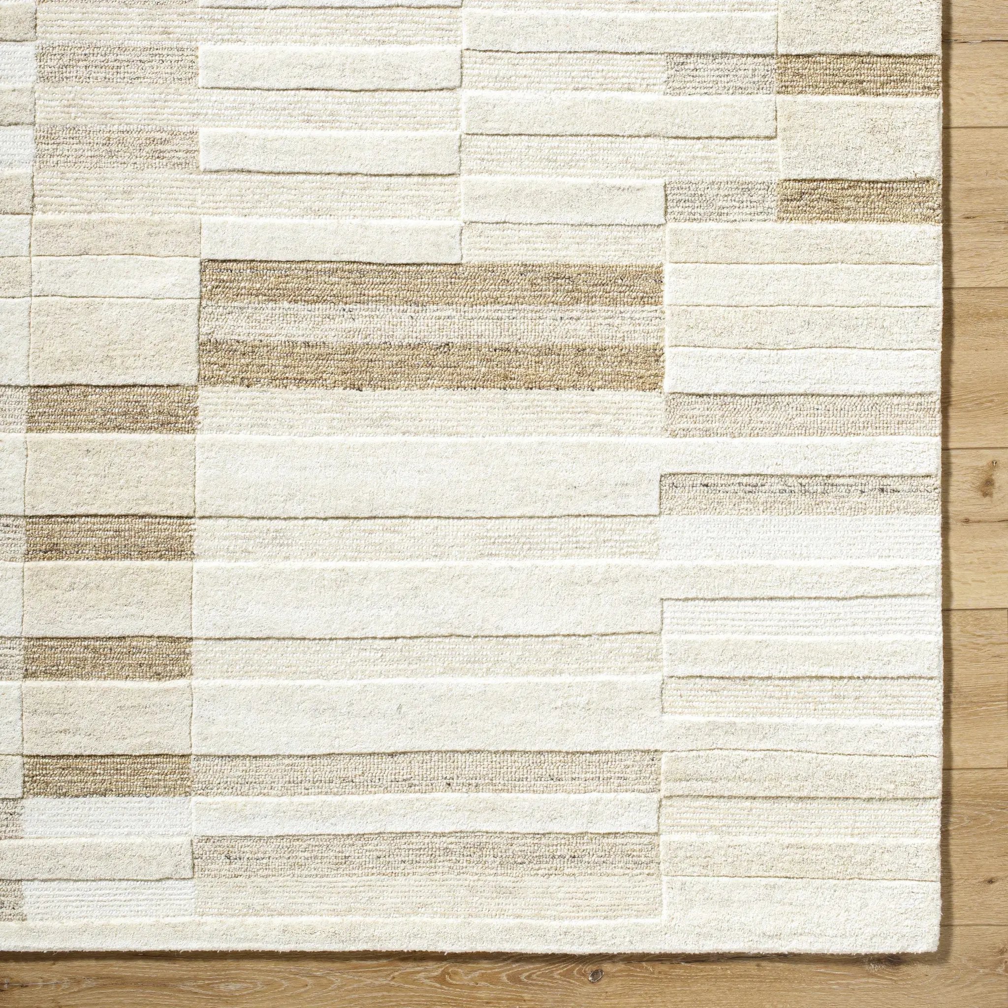 Tavia Broken-Striped Area Rug by Boutique Rugs